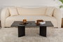 Nordure Sabin Mesa de Café Madera Negra